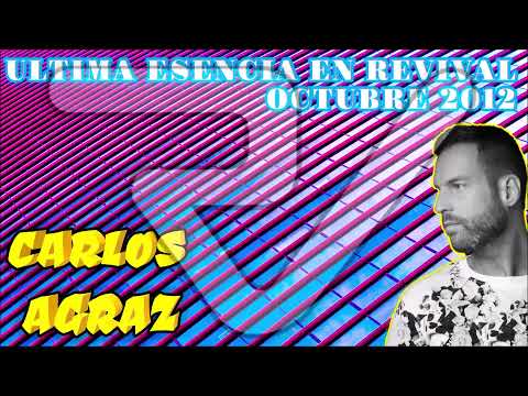 DISCOTECA REVIVAL - CARLOS AGRAZ EN LA ÚLTIMA ESENCIA EN LA SALA...OCTUBRE 2012