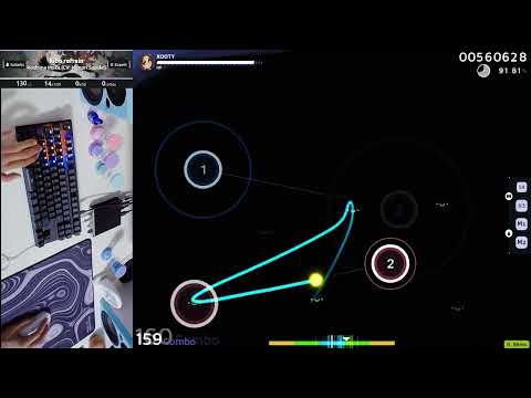 [osu!] Aoshima Moka (CV: Mimori Suzuko) | kibo refrain [Expert] HR