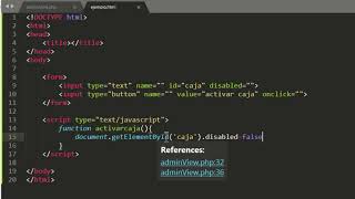 Deshabilitar y habilitar input con javascript facil.