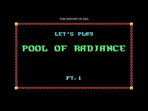 Let's Play: Pool Of Radiance - Part 1