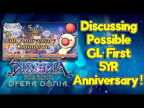 Discussing Possible GL First for 5YR Anniversary! [DFFOO GL]