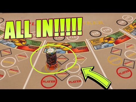 BACCARAT ALL IN!!! $20000 Buy-IN! This Was NUTS - ANOTHER TILT MODE ACTIVATED Session!