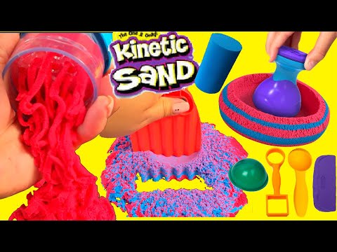 ARENA KINETICA SET SATISFACTORIO CON 10  MOLDES Y ACCESORIOS. KINETIC SAND SANDISFYING SET