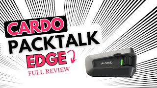 Cardo Packtalk Edge Review | Best Motorcycle Bluetooth Intercom 2024