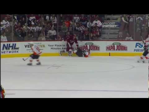 Raffi Torres hammers Andrej Meszaros [HD]