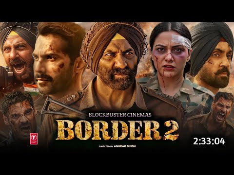 Border 2 Full Movie Hindi Dubbed 2026 | Sunny Deol New Movie | Sonam B | Latest Movie 2026 Bollywood