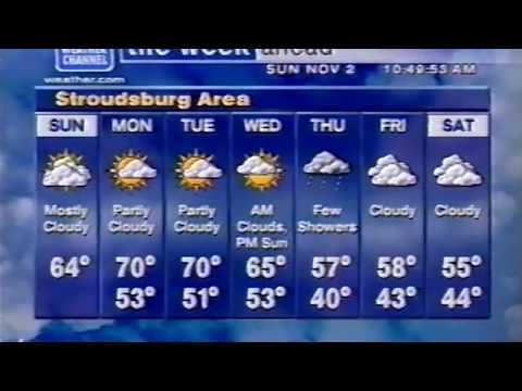 WeatherSTAR XL - 11/2/2003, 10:47AM