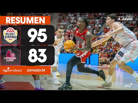 Bàsquet Girona - Hiopos Lleida (95-83) RESUMEN | Liga Endesa 2024-25