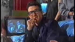 Elvis Costello watching his father Ross MacManus on TV 1983