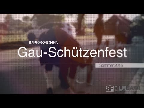 Böllerschießen beim Gaufest 2015 in Hohenfurch