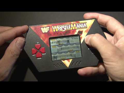 LCD game: WrestleMania from ACCLAIM Entertainment from 1989