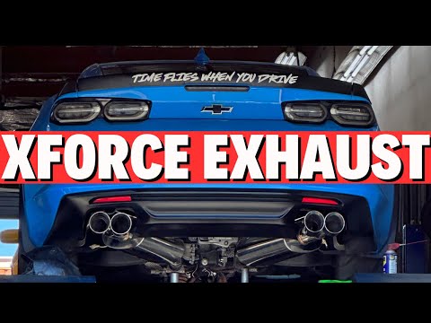 6th Gen Camaro SS 1LE Gets XForce Varex Catback Exhaust