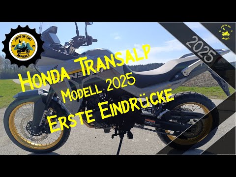Meine ersten Eindrücke der Honda Transalp XL750 Modell 2025