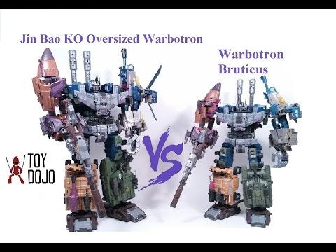 transformers bruticus jinbao ko oversized warbotron combiner robot car toys
