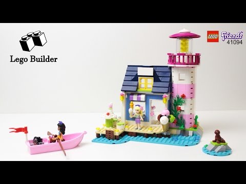 LEGO Friends 41094 Heartlake Lighthouse - Lego Speed build