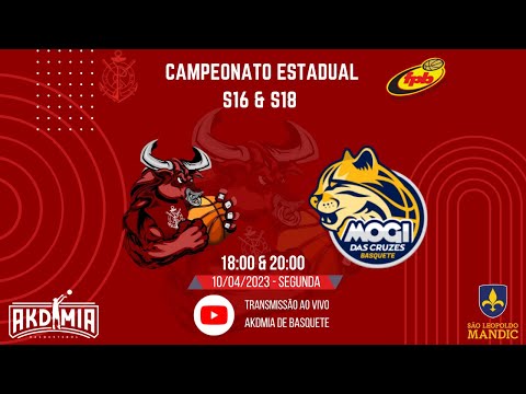 Regatas x Mogi: Campeonato Estadual 2023 de Basquete, Sub16 e S18.