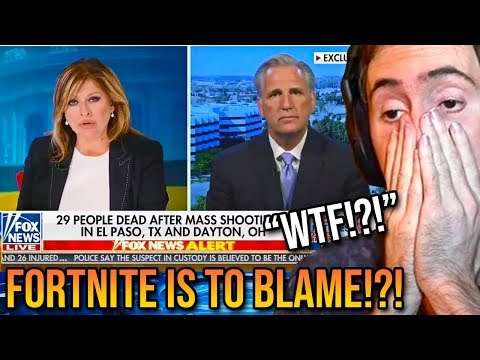 Asmongold Reacts To Fox News Blaming Fortnite For The Latest Shootings In America