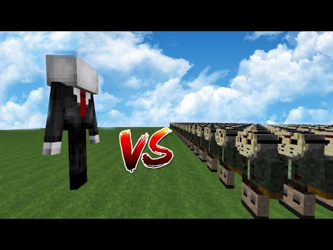 SLENDERMAN VS 1000$ JASON VOORHES ORDU! 😱 - Minecraft