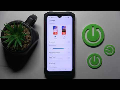 DOOGEE S98 - How to Adjust Display Settings & Change Font Size