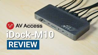 AV Access iDock-M10 Review: Best KVM Switch Docking Station for MacBook