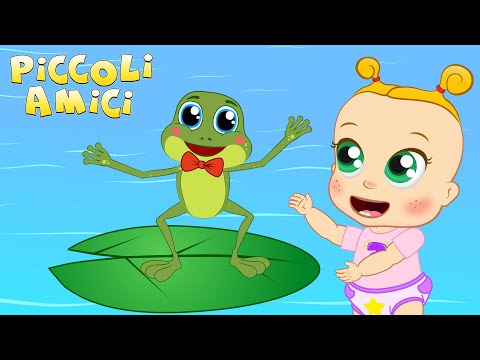 🐸 💚 Piccola rana 💚 🐸 (NUOVA) Canzone | Canzoni per Bambini con Piccoli Amici
