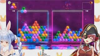 Pekora vs Marine in 6-ball