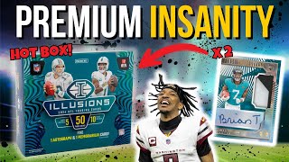 CRAZY HITS!💥 The Best Value in the Hobby 2024-25 Panini Illusions Football Premium Box Review