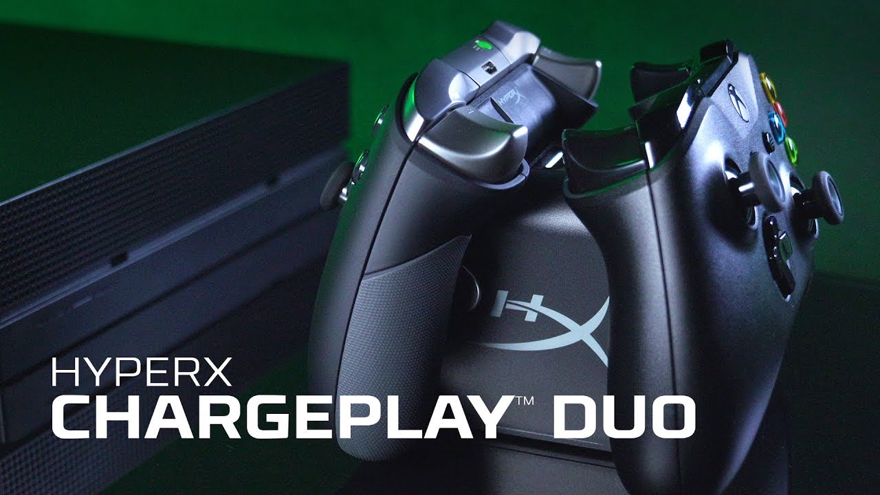 Зарядна станція HyperX ChargePlay Duo для Xbox One (HX-CPDUX-C) video preview