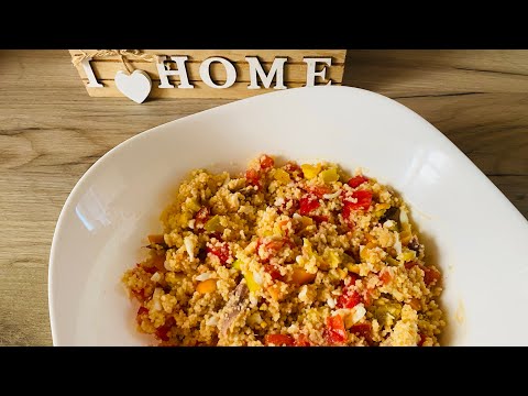 Nje recet e shendetshme Kuskus me perime👌🏻