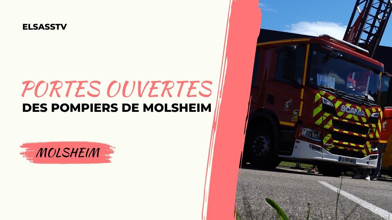 Portes ouvertes des pompiers de Molsheim