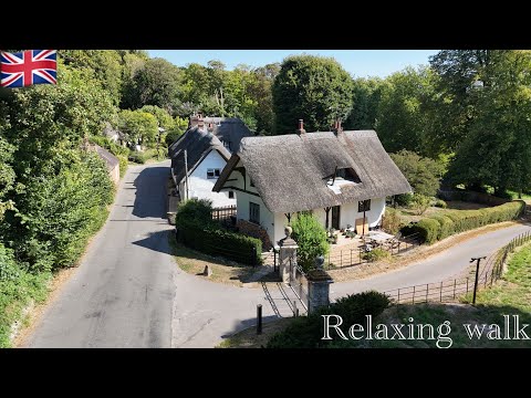 This Beautiful English Village Will Leave You Speechless | Birds & River Sounds | Wherwell