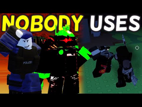 So I Tried Skins That Only 1% Of Players Uses... (Forsaken)