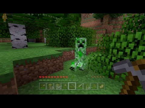 Minecraft Xbox - Quest To Kill The Ender Dragon - Creeper In My Face! (4)