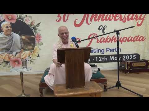 Lecture by HH Prahladananda Swami Maharaj