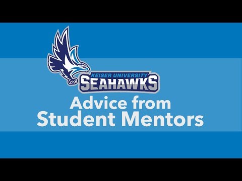 Keiser University Student Mentor Trey Smith