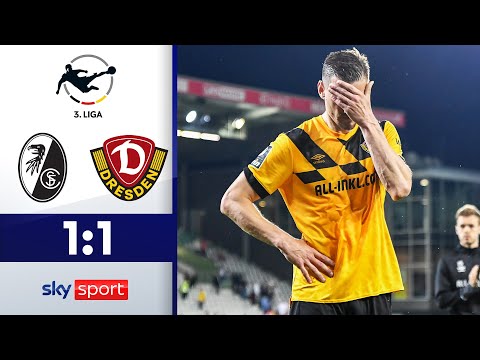 Schlusslicht klaut Dresden Punkte! | SC Freiburg II - Dynamo Dresden | Highlights - 3. Liga 2023/24