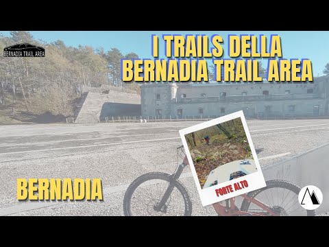 Bernadia Trail Area Forte Alto RAW #mtb#friuli