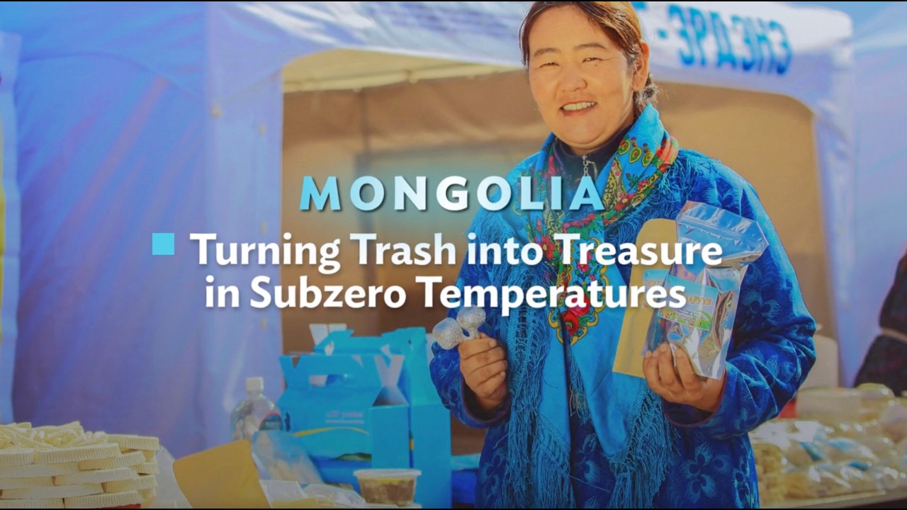 Mongolia: Turning Trash into Treasures in Subzero Temperatures