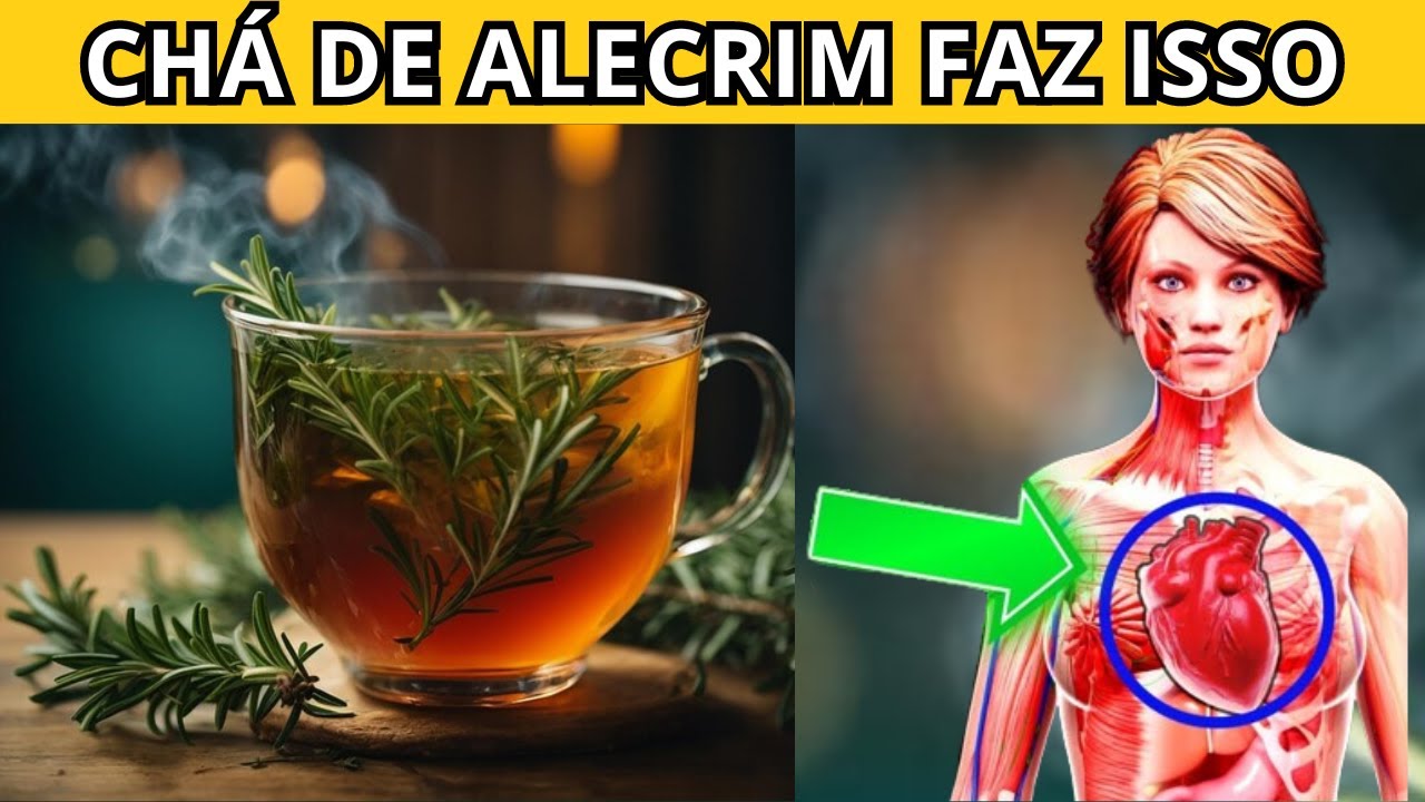 10 razões para beber CHÁ DE ALECRIM diariamente (um remédio de cura impressionante)