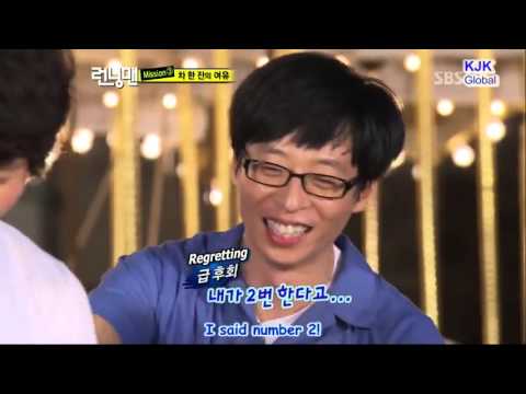 #11 Running Man Funny Moments -  Jong Kook and Bong Sun trick Jaesuk