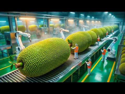 Inside a Jackfruit Chips Factory - How They Make the Perfect Crunch (Full Process)