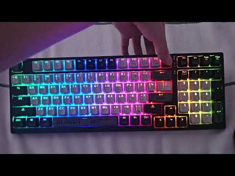 A4Tech Bloody WS98 BLMS Linear switch RGB USB Wireless RU Bloody Grey A4Tech Bloody WS98 BLMS Linear switch RGB USB Wireless RU Bloody Grey