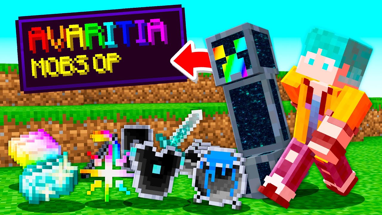 MOBS Dropam ITEMS do AVARITIA no Minecraft!
