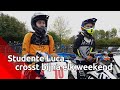 Studente Luca (19) motorcrosst bijna elk weekend om te ontspannen