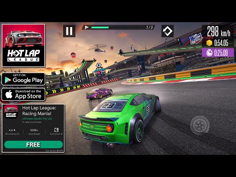 Hot Lap League: Racing Mania! Gameplay Walkthrough (Android & iOS) - YouTube