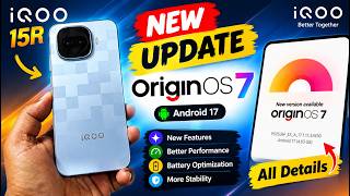 iQOO 15R Origin OS 7 (Android 17) Release in India | iQOO 15R origin OS 7 first look