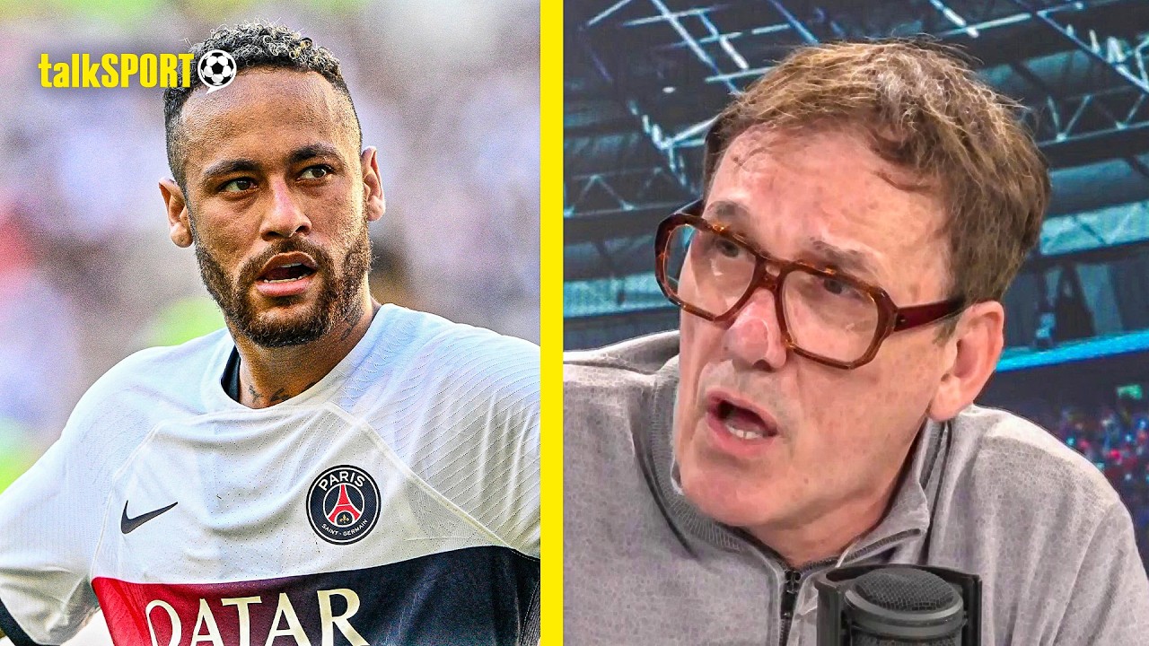 "A MONEY MOVE!" Tony Cascarino claims Neymar's standards DROPPED after his Transfer to PSG!
