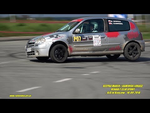 RZEPKA MAREK / KAMIŃSKI ŁUKASZ - RENAULT CLIO SPORT - „ KJS in Rzeszow ” 16-09-2018