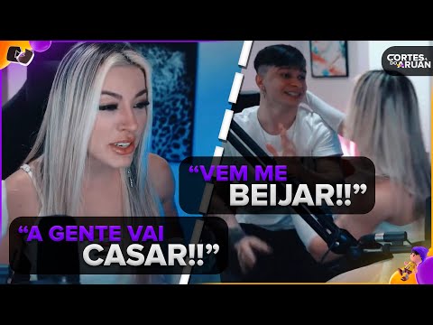 Jessica Nader crashed the live stream and proposed to Aruan!! 🤣💍 - Aruan's haircuts