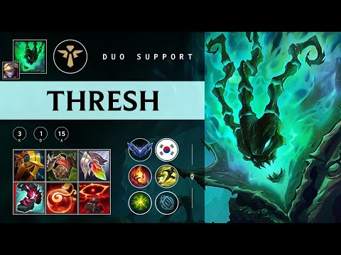 Thresh Support vs Soraka - KR Diamond Patch 25.24